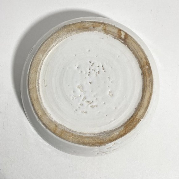 Dan Eash Art Pottery PA Handmade Glazed Stoneware Fish Bowl Pair Set Of 2 7.5in - Picture 11 of 15